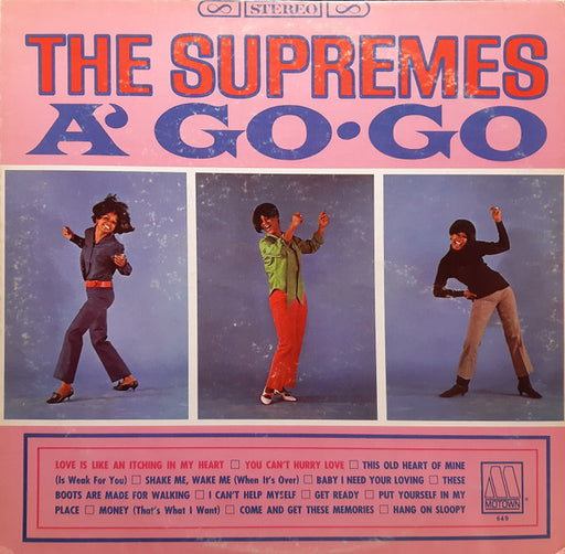 The Supremes - A' Go-Go (LP) [US] 1st (Very Good Plus (VG+))