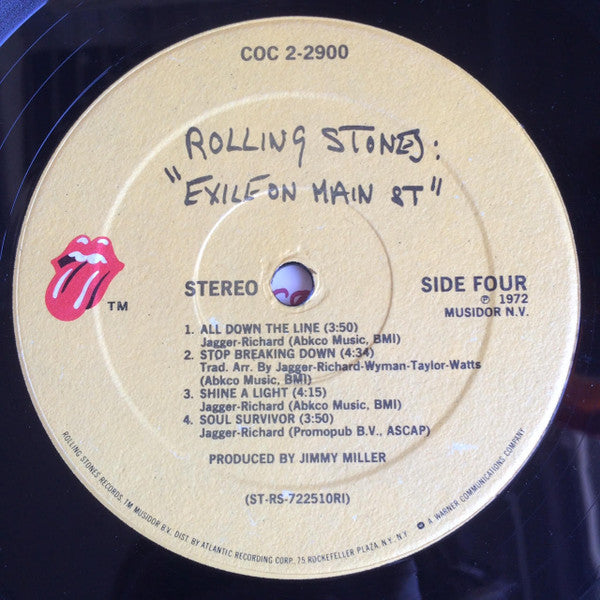 The Rolling Stones - Exile On Main St. (LP) [US] 1977 RP (Very Good Plus (VG+))