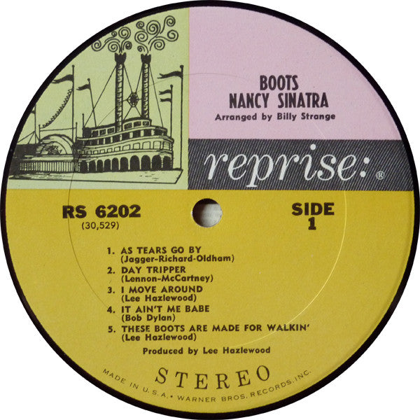 Nancy Sinatra - Boots (LP) [US] 1st (Very Good Plus (VG+))