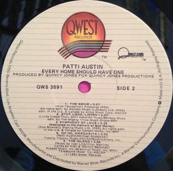 Quincy Jones - Every Home Should Have One (LP) [US] 1st