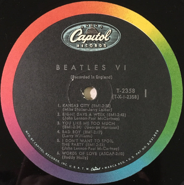 The Beatles - Beatles VI (LP) [US] 1st (Very Good Plus (VG+))