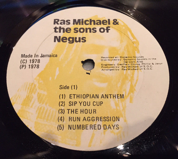 Ras Michael & The Sons Of Negus - Movements (1978 Jamaican Press)