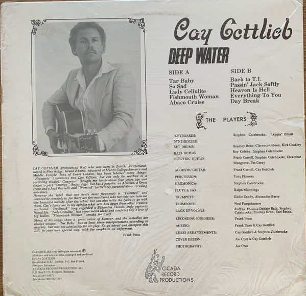 Cay Gottlieb - Deep Water (1982 Private press)