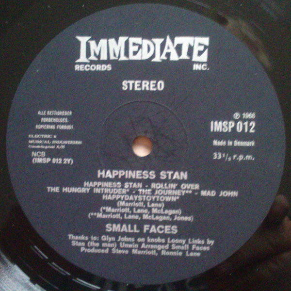 Small Faces - Ogdens' Nut Gone Flake (LP) [Denmark] 1st (Very Good Plus (VG+))