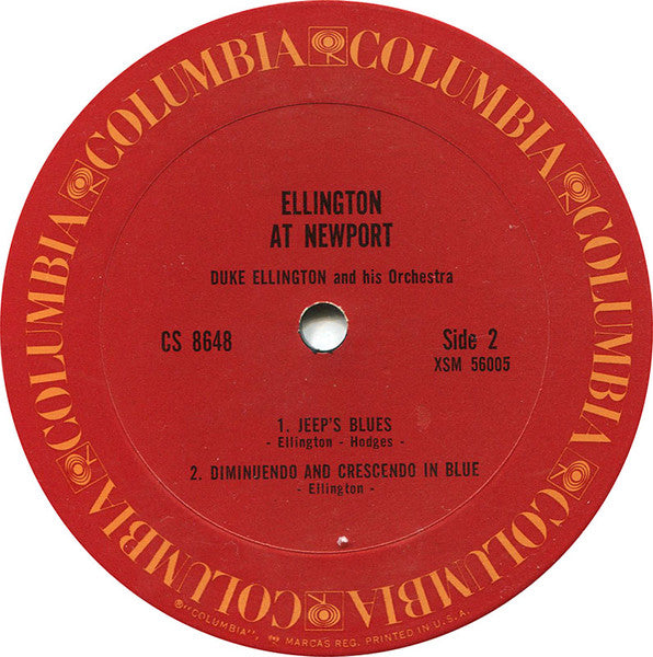 Duke Ellington And His Orchestra - Ellington At Newport (1970s RE)