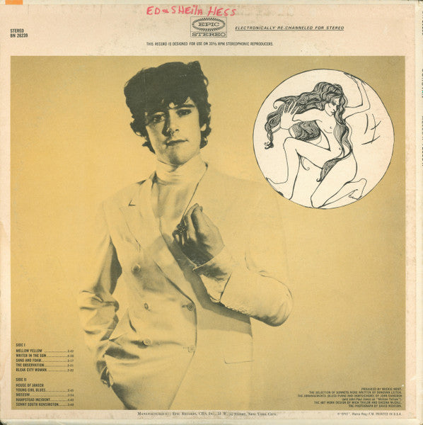 Donovan - Mellow Yellow (1967 STEREO)