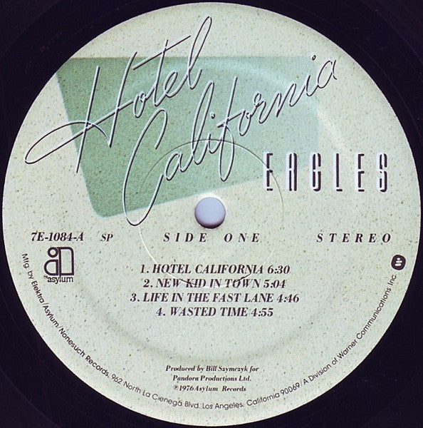 Eagles - Hotel California (LP) [US] 1st (Very Good Plus (VG+))