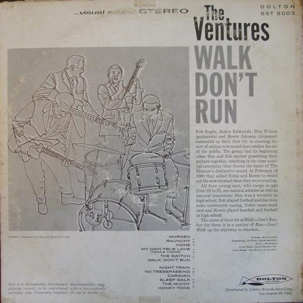 The Ventures - Walk Don't Run (1962 STEREO RE)