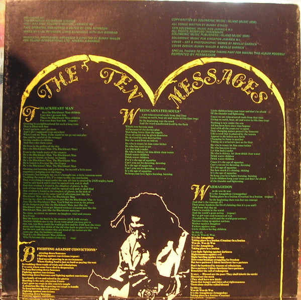 Bunny Wailer - Blackheart Man