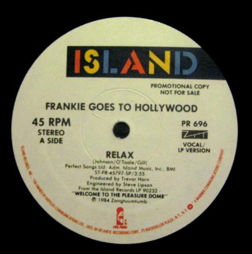 Frankie Goes To Hollywood - Relax (12" PROMO)