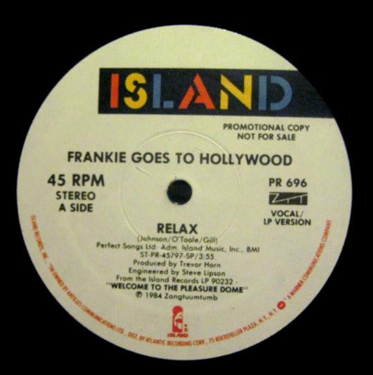 Frankie Goes To Hollywood - Relax (12" PROMO)