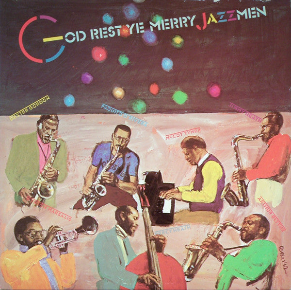 Various - God Rest Ye Merry, Jazzmen (LP) [US] RP (Near Mint (NM or M-))