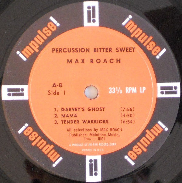 Max Roach - Percussion Bitter Sweet (1961 MONO)