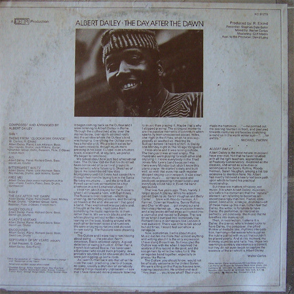 Albert Dailey - The Day After The Dawn (LP) [US] (Very Good Plus (VG+))