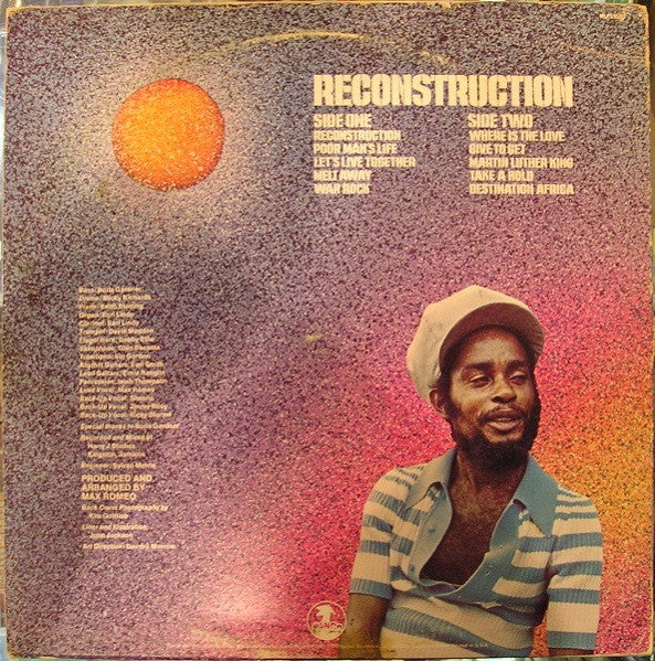 Max Romeo - Reconstruction (1977 US Press)