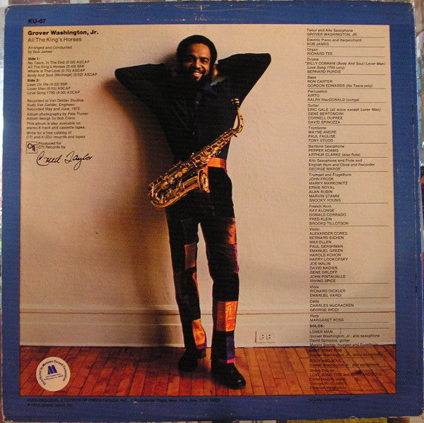 Grover Washington, Jr. - All The King's Horses (1972 STEREO)