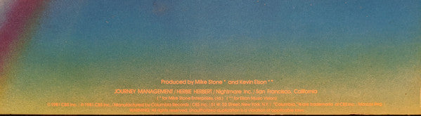 Journey - Escape (LP) [US] 1st