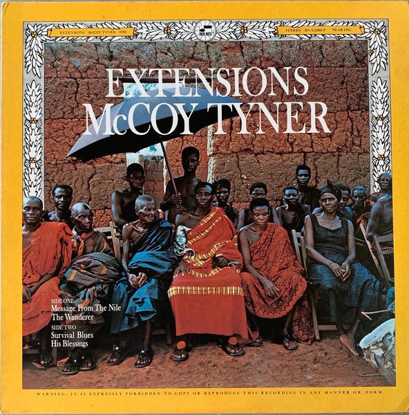 McCoy Tyner - Extensions (LP) [US] 1st (Very Good Plus (VG+))