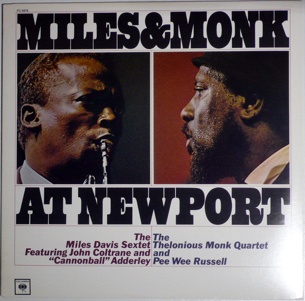 The Miles Davis Sextet - Miles & Monk At Newport (LP) [US] RP (Mint (M))