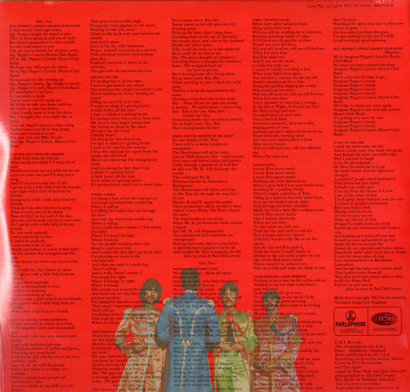 The Beatles - Sgt. Pepper's Lonely Hearts Club Band (LP) [US] 2017 RP