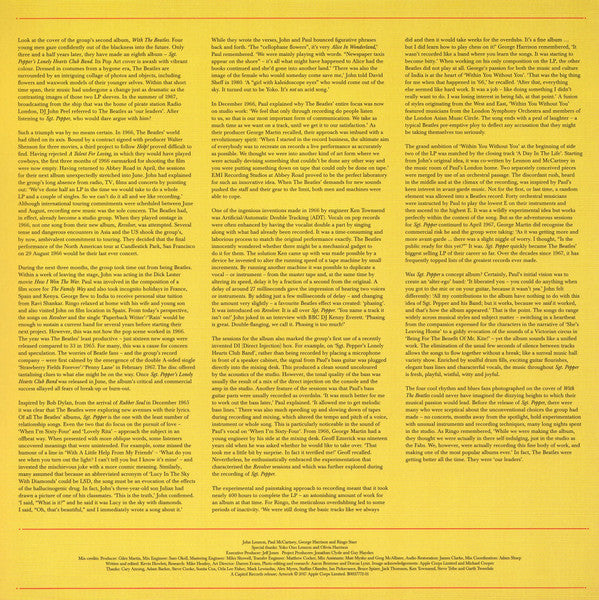 The Beatles - Sgt. Pepper's Lonely Hearts Club Band (LP) [US] 2017 RP