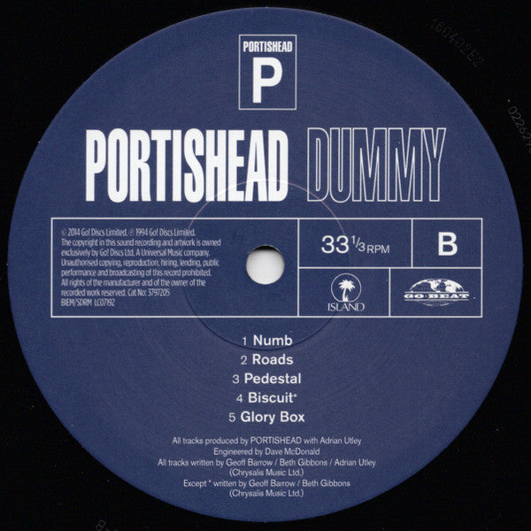 Portishead - Dummy (LP) [Europe] RP (Mint (M))
