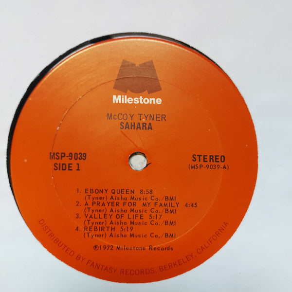 McCoy Tyner - Sahara (LP) [US] RP (Very Good Plus (VG+))