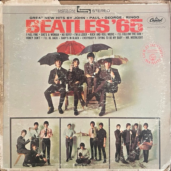The Beatles - Beatles '65 (LP) [US] 1968 RP (Very Good Plus (VG+))