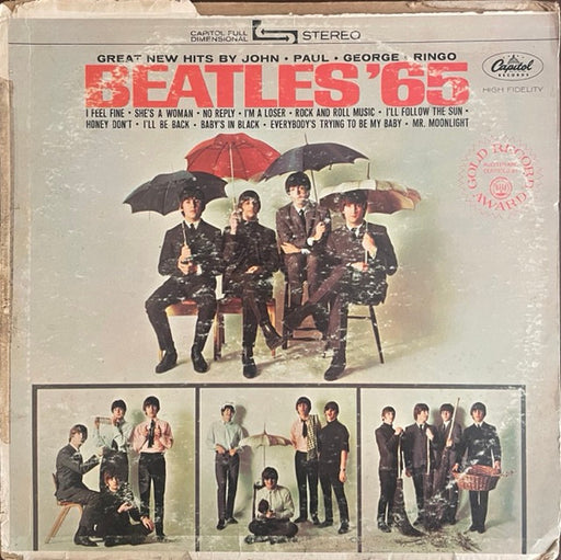 The Beatles - Beatles '65 (LP) [US] 1968 RP (Very Good Plus (VG+))
