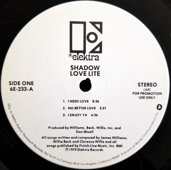 Shadow (21) - Love Lite (LP) [US] 1st (Near Mint (NM or M-))