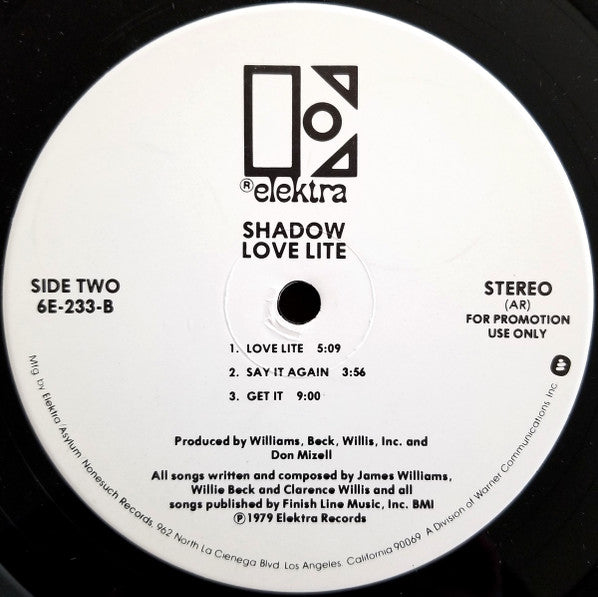 Shadow (21) - Love Lite (LP) [US] 1st (Near Mint (NM or M-))