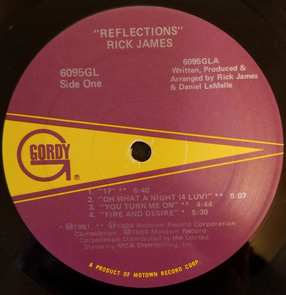 Rick James - Reflections (1984 Compilation)