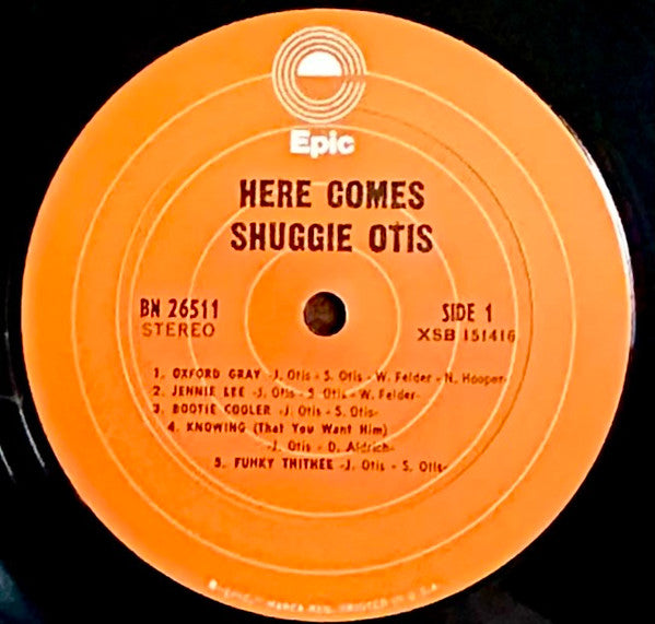 Shuggie Otis - Here Comes Shuggie Otis (LP) [US] 1973 RP