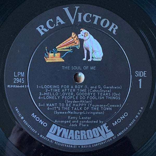 Ketty Lester - The Soul Of Me (LP) [US] 1st