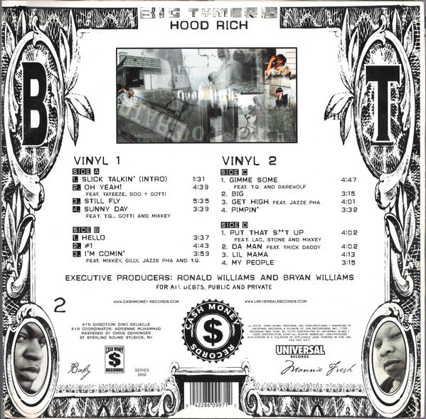 Big Tymers - Hood Rich (2002 US Press)