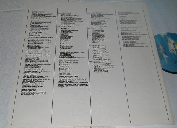 The Who - Tommy (1980 US Press)