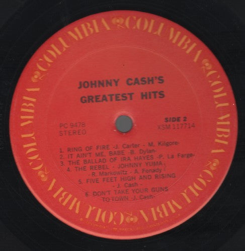 Johnny Cash - Johnny Cash's Greatest Hits (Volume 1)