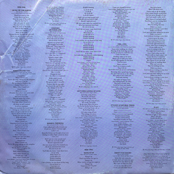 Patrice Rushen - Patrice (1978 US Press)