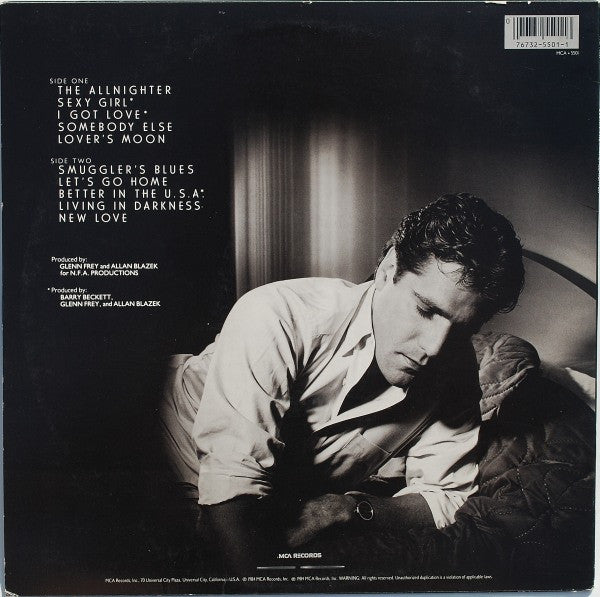 Glenn Frey - The Allnighter (LP) [US] 1st (Mint (M))