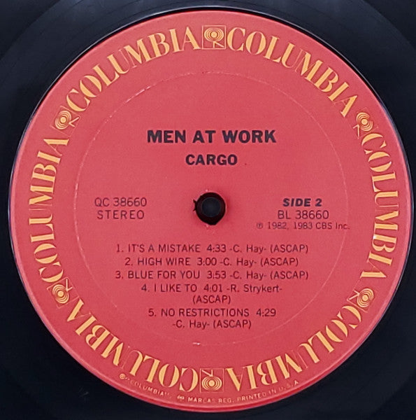 Men At Work - Cargo (1983 STEREO)