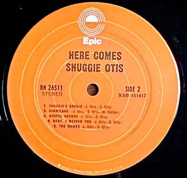 Shuggie Otis - Here Comes Shuggie Otis (LP) [US] 1973 RP