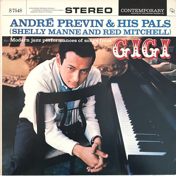André Previn & His Pals - Modern Jazz Performances Of Songs From Gigi (LP) [US] 1989 RP (Mint (M))