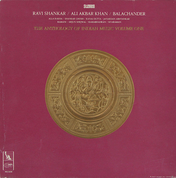Various - The Anthology Of Indian Music Volume One (LP) [US] 1st (Very Good Plus (VG+))