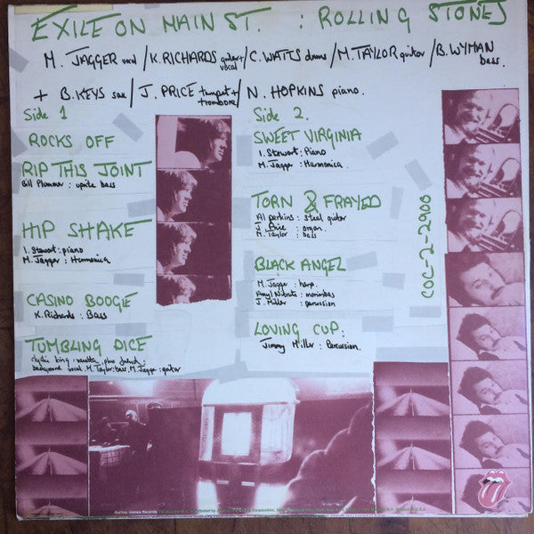 The Rolling Stones - Exile On Main St. (LP) [US] 1977 RP (Very Good Plus (VG+))