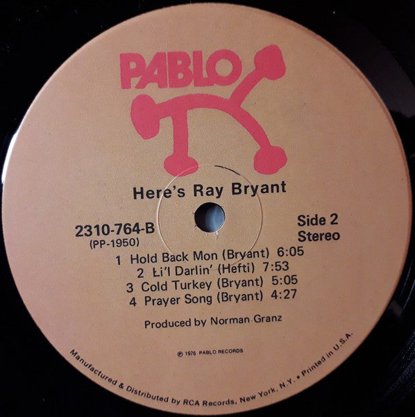 Ray Bryant - Here's Ray Bryant (LP) [US] 1st (Very Good Plus (VG+))