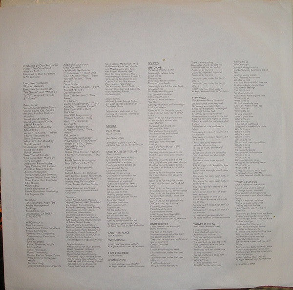 Hiroshima - Another Place (1985 US Press)