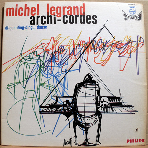 Michel Legrand - Archi-Cordes (LP) [Canada] 1st (Very Good Plus (VG+))