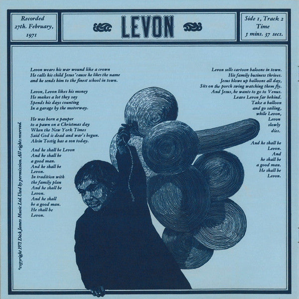 Elton John - Madman Across The Water (LP) [US] 1st