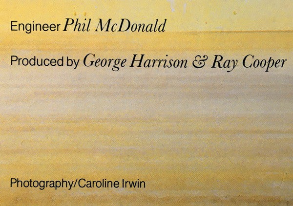 George Harrison - Somewhere In England (1981 LP)