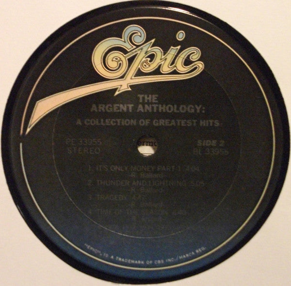 Argent - The Argent Anthology - A Collection Of Greatest Hits (LP) [US] 1978 RP (Near Mint (NM or M-))